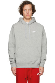 Nike - Grey Sportswear Club Hoodie