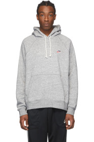 Nike - Grey Heritage Pullover Hoodie