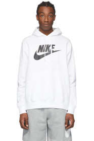 Nike - White Club Hoodie