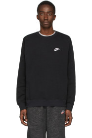 Nike - Black Sportswear Club Sweatshirt