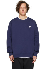 Nike - Navy Sportswear Club Sweatshirt