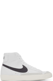 Nike - White & Grey Blazer Mid '77 Vintage Sneakers