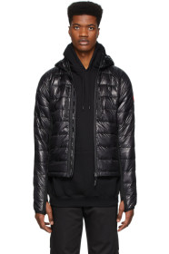 Canada Goose - Black Down Hybridge Lite Hoody Jacket