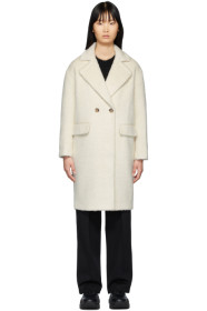 Mackage - Off-White Alpaca & Wool Eve Long Coat