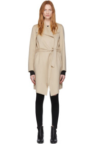 Mackage - Beige Wool Laila Coat