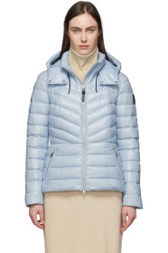 Mackage - Blouson en duvet bleu Judie