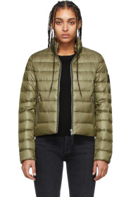 Mackage - Blouson en duvet kaki Mikka