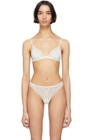 Kiki de Montparnasse - White Macrame Soft Bra
