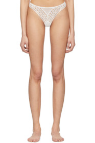 Kiki de Montparnasse - White Macrame Thong