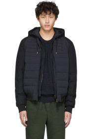 Mackage - Blouson en duvet bleu marine Eryk-R