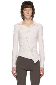 Ottolinger - SSENSE Exclusive Pink Twisted Shirt