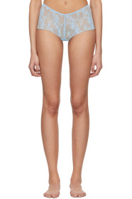 Wolford - Blue Katherina Boy Shorts