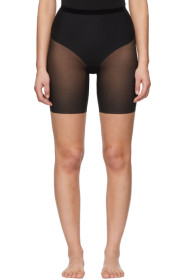 Wolford - Black Tulle Control Shorts