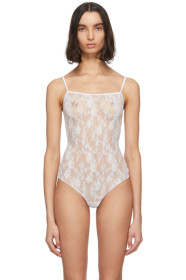 Wolford - White Katherina String Bodysuit
