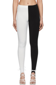 A.W.A.K.E. MODE - Black & White Sling Leggings