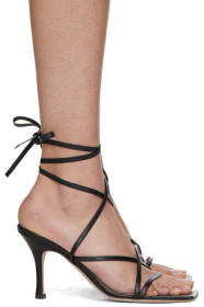 A.W.A.K.E. MODE - Black Ophelia Heeled Sandals