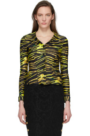 Marine Serre - Yellow & Black New Jersey Shirt