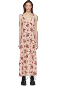 R13 - Pink Floral Slip Dress