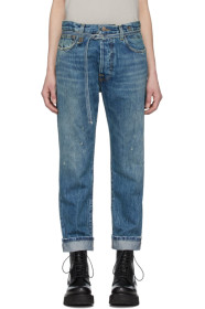 R13 - Blue Paperbag Hayden Jeans