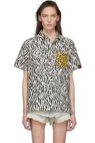 R13 - Black & White Tony Shirt