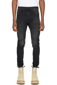 R13 - Black Cooper Drop Jeans