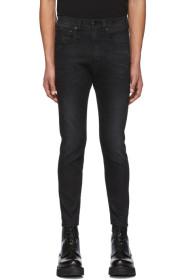 R13 - Black Drop Jeans