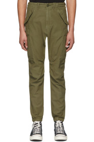 R13 - Khaki Military Cargo Pants