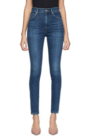 Citizens of Humanity - Indigo Chrissy High-Rise Skinny Jeans