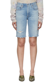 Citizens of Humanity - Blue Denim Libby Shorts