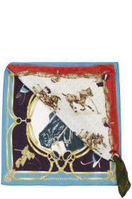Doublet - Red & Multicolor Magical Changed Scarf