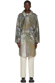 Doublet - Beige Invisible Lenticular Coat