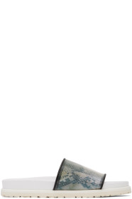 Doublet - Beige Invisible Lenticular Sandals