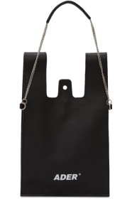 ADER error - Black Plastic Cross Shoulder Bag