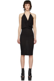 Rick Owens Lilies - Black Heavy Jersey Tank Dress