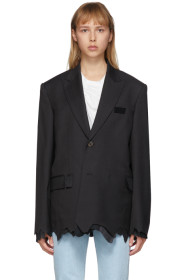 ADER error - Black Wool Astro Cinder Blazer