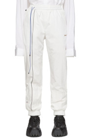 ADER error - White Logo Graphics Lounge Pants