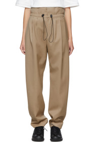ADER error - Beige Wool Kustic Trousers