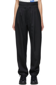 ADER error - Black Wool Kustic Trousers