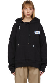 ADER error - Black Rivet Label Hoodie