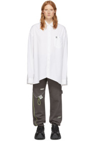 ADER error - White Vader Shirt Dress