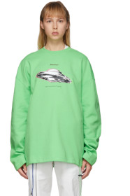 ADER error - Green T-914 Sweatshirt