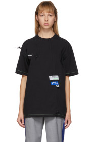 ADER error - Black Cord Graphics T-Shirt