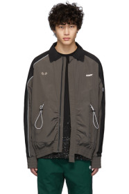 ADER error - Blouson noir Oversized Patch