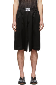 Palomo Spain - Black Satin Shorts