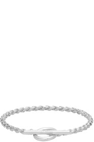 All Blues - Silver Rope Chain Bracelet
