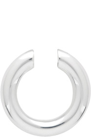 All Blues - Silver Almost Ear Cuff