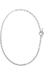 All Blues - Silver Coffee Beans Necklace