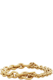 All Blues - Gold Polished Double Bracelet