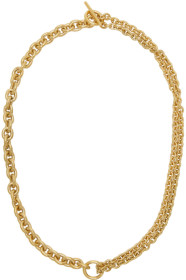 All Blues - Gold Double Necklace