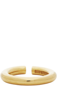 All Blues - Gold Polished Almost Ring